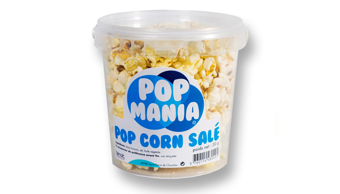 Pop corn salé - Pot